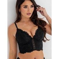 Pour Moi Swoon Underwired Bustier - Black