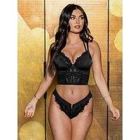 Pour Moi India Wild At Heart Brazilian Brief - Black