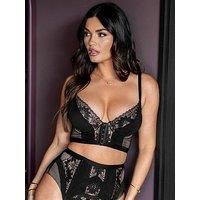 Pour Moi India Gatsby Lace Front Fastening Bralette
