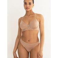 Pour Moi Effortless No Vpl Invisible Thong - Natural