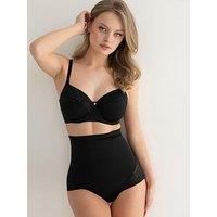 Pour Moi Effortless Shapewear Tummy Control High-Waist Brief - Black