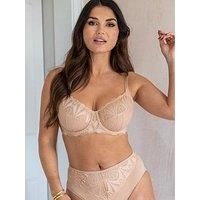 Pour Moi New Romance Non-Padded Underwired Full Cup Bra - Beige