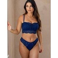 Pour Moi Swoon High Waisted Brief Comfortable Knickers 26205 Womens Lingerie