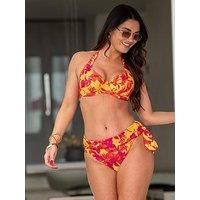 Pour Moi Heatwave Tie Bikini Brief Elegant Flattering Swimwear Briefs 86003