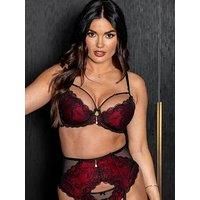 Pour Moi 27411 Desire Padded Bra Black/Red