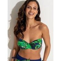 Pour Moi Palermo Bikini Top Strapless Padded Multiway Womens Swimwear 21113R