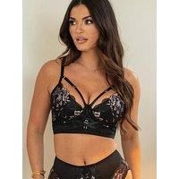 Pour Moi After Hours Bra Padded Longline Underwired Sexy Womens Lingerie 27501