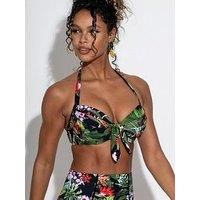 Pour Moi Palermo Underwired Padded Halter Bikini Top