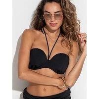 Pour Moi Santa Cruz Strapless Lightly Padded Underwired Bikini Top