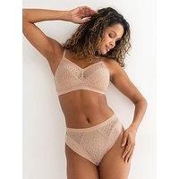 Pour Moi Geo Sculpt High Leg Midi Brief