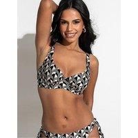 Pour Moi 24408 Casablanca Underwired Non Padded Bikini Top Mono