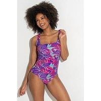 Pour Moi Santa Barbara Tall Ruched Tummy Control Swimsuit