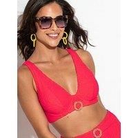 Pour Moi Ibiza Non-Padded Underwired Bikini Top - Pink