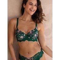 Pour Moi Bliss Printed Mesh Padded Balconette Bra