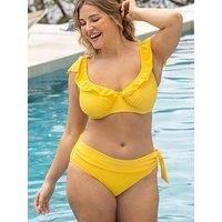 Pour Moi Bermuda Tie Fold Over Bikini Brief