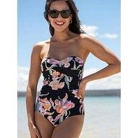 Pour Moi Santa Monica Strapless Control Swimsuit