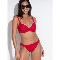 Pour Moi Hawaii Double Strap Underwired Padded Halter Bikini Top
