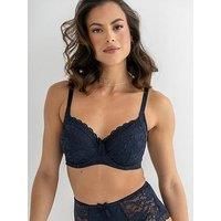 Pour Moi 84013 Rebel Bra Underwired Side Support Bra Midnight