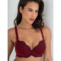 Pour Moi Hollywood Bra Padded Balconette Underwired Womens Lace Bras 84501