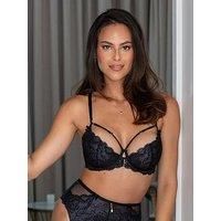 Pour Moi Desire Bra Seductive Padded Lacy Underwired Womens Lingerie 27411