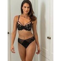 CHARNOS SUPERFIT SU003 UNDERWIRED, PADDED, STRAPLESS BRA IN BLACK, WHITE, BRULEE