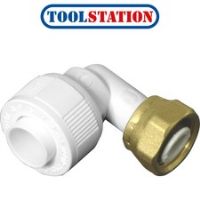 Tap Connector 15mm Bent