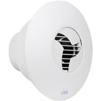 Airflow Extractor Fan iCON30 100mm in White ABS