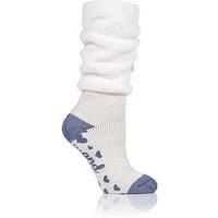 HEAT HOLDERS Ladies Lounge Cosy Slouch Socks Pack of 1 Mauve 4-8
