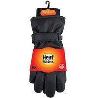 Heat Holders Ladies Ski Gloves, Black