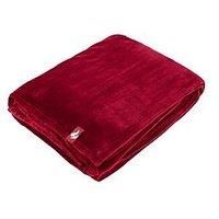 1 Pack Cranberry Snuggle Up Thermal Blanket In Cranberry Men's Ladies and Kids One Size - Heat Holders