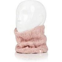 Women's 1 Pack Heat Holders 3.5 Tog Heatweaver Yarn Neck Warmer Dusky Pink One Size