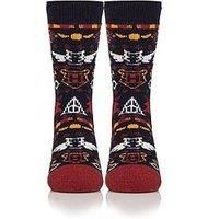 HEAT HOLDERS SOCKSHOP Ladies 1.6 TOG Lite Harry Potter Thermal Socks Pack of 1 Navy 4-8