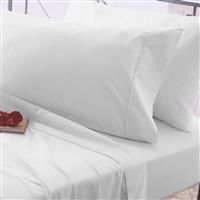 Easy Care 200 Thread Count Cotton Polyester Percale Housewife Pillowcase