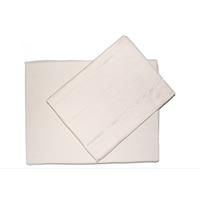 100% Cotton 200 Thread Count Fitted Sheet in Single Size in Dark Blue 32cm Deep