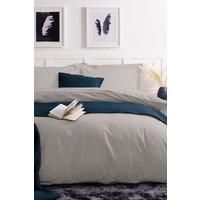 Belledorm Easycare Polycotton Percale 200 Thread Count Duvet Cover, Ivory, Super King