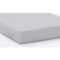 100% Cotton 200 Thread Count Fitted Sheet 12" Single Cloud