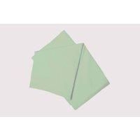 100 % Cotton 200 Thread Count Flat Sheet King Mint