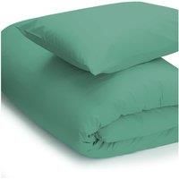 Easy Care Minimum Iron Duvet Cover King Teal