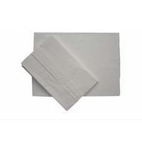 400 Thread Count Single Ply Egyptian Cotton Superking Flat Sheet in Ivory