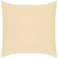 Easy Care Minimum Iron Continental Pillowcase Cream