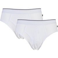2 Pack White Keyhole Briefs Men's XX-Large - Farah