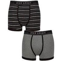 Sockshop Jeep Spirit Knitted Trunks 2 Pack - Multi