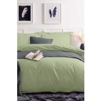 Easy Care Fitted Sheet Single Olive