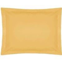 Easy Care Minimum Iron Oxford Pillowcase Saffron