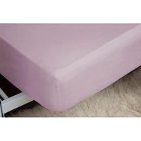 Egyptian Cotton 400 Thread Count King Fitted Sheet 12" Mulberry