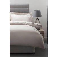 Belledorm 200 Thread Count 100% Egyptian Cotton Duvet Cover, Oyster, King
