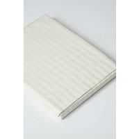 540 Thread Count Egyptian Cotton Satin Stripe Deep Flat Sheet Double Navy Blue