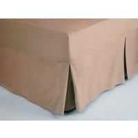 Fitted Sheet Valance Single Walnut Whip