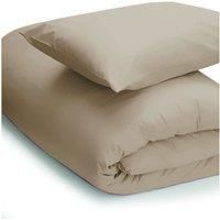 Easy Care Minimum Iron Duvet Cover Single Mushroom