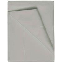 Egyptian Cotton 400 Thread Count Single Flat Sheet Platinum